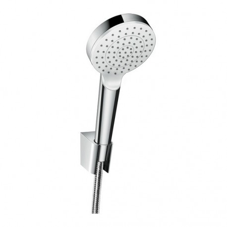 Hansgrohe Crometta vaňový set 1jet s hadicou 1,6m a držiakom biela/chróm 26567400