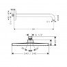Hansgrohe Ecostat sprchový SET 8v1 s hlavovou sprchou 240 EcoSmart s termostatom a setom Select 3 pol chróm 15714000SET2