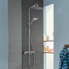 Hansgrohe Croma E sprchový systém Showerpipe 280 1jet EcoSmart so sprchovým termostatom chróm 27660000