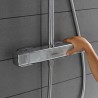 Hansgrohe Croma E sprchový systém Showerpipe 280 1jet EcoSmart so sprchovým termostatom chróm 27660000