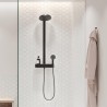 HANSGROHE Pulsify S Showerpipe 260 2jet EcoSmart s termostatom ShowerTablet Select 400, matná čierna 24241670