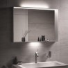 KEUCO PLAN zrkadlo s osvetlením 1000 x 700 x 105 mm s LED Inox 33098293000