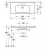 VILLEROY & BOCH Subway 2.0 umývadlo 100 x 47 cm biela C+ 7175A0R1