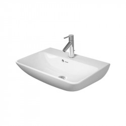 DURAVIT ME by Starck Compact umývadlo 60 x 40 cm s prepadom biele 2343600000