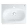 Grohe Essence umývadlo 60 x 48,5 cm s prepadom, alpská biela s PureGuard, 3956500H