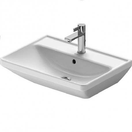 Duravit D-NEO umývadlo 60 x 44 cm s prepadom, biele 2366600000