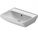 Duravit D-NEO umývadlo 55 x 44 cm s prepadom, bez otvoru pre batériu, biele 2366550060