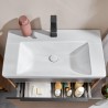 Villeroy & Boch SUBWAY 3.0 umývadlo bez prepadu s otvorom pre batériu 800 x 470 mm, biela Alpin, 4A708101