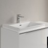 Villeroy & Boch SUBWAY 3.0 umývadlo s prepadom s otvorom pre batériu spodná strana brúsená, 600 x 470 mm, biela Alpin, 4A706G01