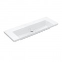 Villeroy & Boch SUBWAY 3.0 umývadlo na skrinku bez prepadu bez otvoru pre batériu , 1300 x 470 mm, Biela Alpin Ceramic Plus, 4A