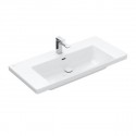 Villeroy & Boch SUBWAY 3.0 umývadlo na skrinku s prepadom s otvorom pre batériu , 1000 x 470 mm, Biela Alpin Ceramic Plus, 4A70