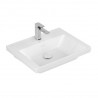 Villeroy & Boch SUBWAY 3.0 umývadlo bez prepadu s otvorom pre batériu , 600 x 470 mm, biela Alpin Ceramic Plus, 4A7061R1