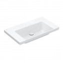 Villeroy & Boch SUBWAY 3.0 umývadlo na skrinku bez prepadu bez otvoru pre batériu , 800 x 470 mm, Biela Alpin , 4A708301