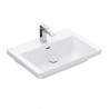 Villeroy & Boch SUBWAY 3.0 umývadlo na skrinku s prepadom s otvorom pre batériu , 650 x 470 mm, Biela Alpin Ceramic Plus, 4A706