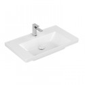 Villeroy & Boch SUBWAY 3.0 umývadlo bez prepadu s otvorom pre batériu 800 x 470 mm, Biela Alpin, 4A7081R1