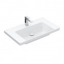 Villeroy & Boch SUBWAY 3.0 umývadlo bez prepadu s otvorom pre batériu 800 x 470 mm, Stone White Ceramic Plus, 4A7081RW