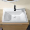 Villeroy & Boch SUBWAY 3.0 umývadlo bez prepadu bez otvoru pre batériu spodná strana brúsená, 600 x 470 mm, Biela Alpin, 4A706F