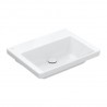 Villeroy & Boch SUBWAY 3.0 umývadlo bez prepadu bez otvoru pre batériu spodná strana brúsená, 600 x 470 mm, Biela Alpin Ceramic