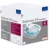 VILLEROY & BOCH Subway 2.0 závesné WC so sedadlom SoftClosing, DirectFlush, alpská biela 5614R201