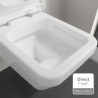 VILLEROY & BOCH Architectura závesné WC so sedadlom SoftClosing, DirectFlush, alpská biela 5685HR01