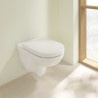 VILLEROY & BOCH O.Novo set 2v1 závesné WC 36 x 56 DirectFlush + sedátko so SoftClosing a QuickRelease biele Combi-Pack 5660HR01