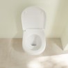 VILLEROY & BOCH O.Novo set 2v1 závesné WC 36 x 56 DirectFlush + sedátko so SoftClosing a QuickRelease biele Combi-Pack 5660HR01