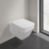 VILLEROY & BOCH Architectura - Závesné WC so sedadlom SoftClosing, DirectFlush, CeramicPlus, alpská biela 5685HRR1