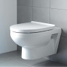 DURAVIT No.1 misa WC závesná Rimless + sedátko so SoftClose biele 45620900A1