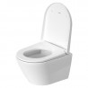 DURAVIT D-Neo závesné WC s doskou SoftClose, Rimless, biela 45770900A1