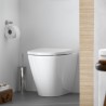 misa WC stojaca D-NEO 37 x 58 cm Rimless odpad vodorovný biela