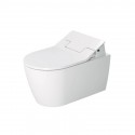 DURAVIT ME by Starck - Elektronická bidetová doska SensoWash Slim s keramikou, Rimless, SoftClose, alpská biela 631000002004300