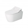 DURAVIT ME by Starck - Elektronická bidetová doska SensoWash Slim s keramikou, Rimless, SoftClose, alpská biela 631000002004300