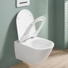 VILLEROY & BOCH Universo WC závesná s TwistFlush, so SoftClosing sedátkom alpská biela s CeramicPlus 4670T9R1