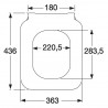 VILLEROY & BOCH Venticello sedátko WC Slim biela so SoftClose 9M79S101