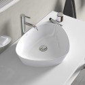 DURAVIT Cape Cod umývadlo na dosku 50 x 40,5 cm, biela, 23395000001