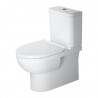 SET 3v1 kombi WC Duravit No.1 Rimless Hygiene Glaze + nádržka + sedátko so SoftClose