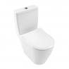 VILLEROY & BOCH Avento kombi WC Rimless + nádržka + sedátko s pomalým sklápaním SoftClose, zadný odpad biela, 5644R001+77581101