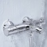 Grohe Grohtherm 800 termostatická vaňová batéria, chróm, 34567000