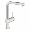 Grohe Minta drezová batéria s výsuvnou koncovkou, supersteel 32168DC0