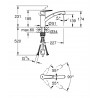 Grohe QuickFix Start drezová batéria s výsuvnou sprškou 2jet, SuperSteel, 30531DC1