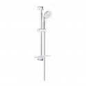 Grohe Tempesta 100 sprchový set 3jet EcoJoy, tyč 62cm, s poličkou, chróm, 27600001