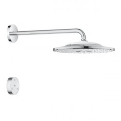 Grohe Rainshower SmartConnect hlavová sprcha 310 9,5 l/min s ramenom a diaľkovým ovládaním, 2 prúdy, chróm 26640000