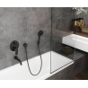 Hansgrohe VERNIS Blend zostava s vaňovým výtokom a ruč sprch matná čierna 71466670SET1O