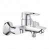 Grohe BAULOOP set 3v1, umývadlová batéria, nástenná vaňová batéria so sprchovým setom 90 cm chróm, 23603000SET