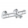 Grohe GROTHERM nástenný set 2v1, vaňová termostatická batéria GROHTHERM 800 so sprchovým setom 90 cm chróm, 34567000SET