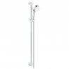 Grohe GROTHERM nástenný set 2v1, vaňová termostatická batéria GROHTHERM 1000 so sprchovým setom 90 cm chróm, 34830000SET