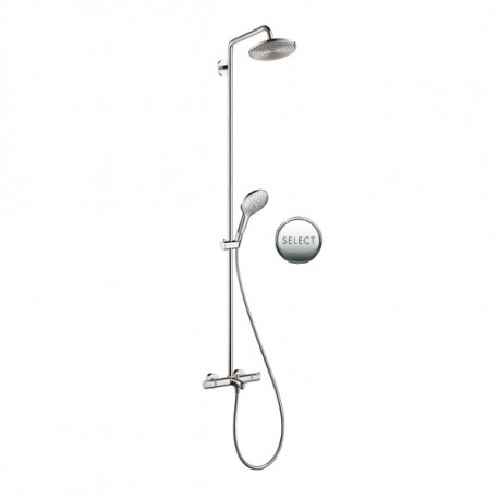 Hansgrohe Raindance Select S sprchový systém Showerpipe 240 1jet s termostatom k vani chróm, 27117000