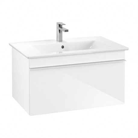 VILLEROY & BOCH VENTICELLO skrinka pod umývadlo 753 x 420 x 502 mm Glossy White/ úchytka biela