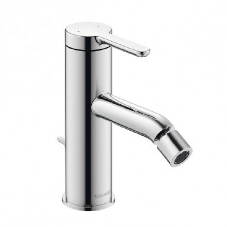 Duravit C.1 bidetová batéria s odtokovou súpravou, chróm, C12400001010