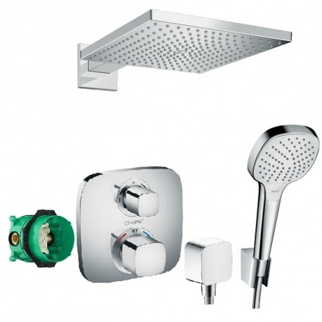 Hansgrohe Raindance E 26238000 sprchový  systém s termostatom Ecostat E 15708000 chróm, 26238CT31